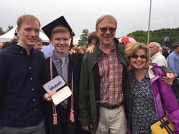 Steve Laven and family